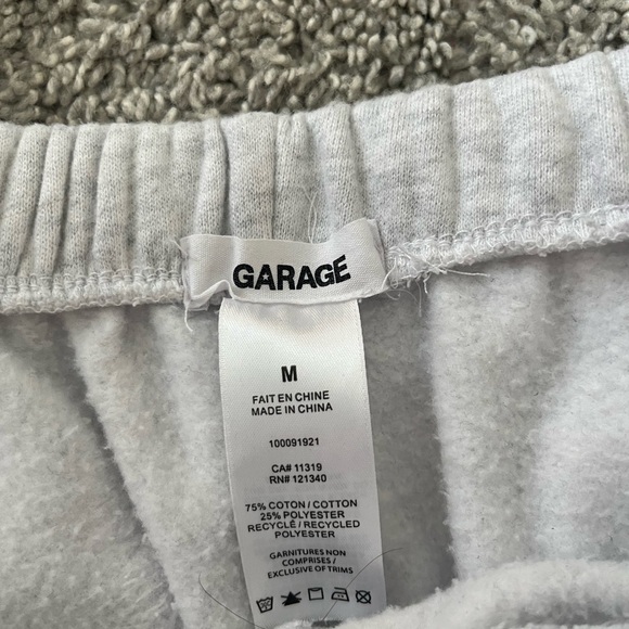 Garage Women’s Light Gray Joggers - Picture 3 of 4